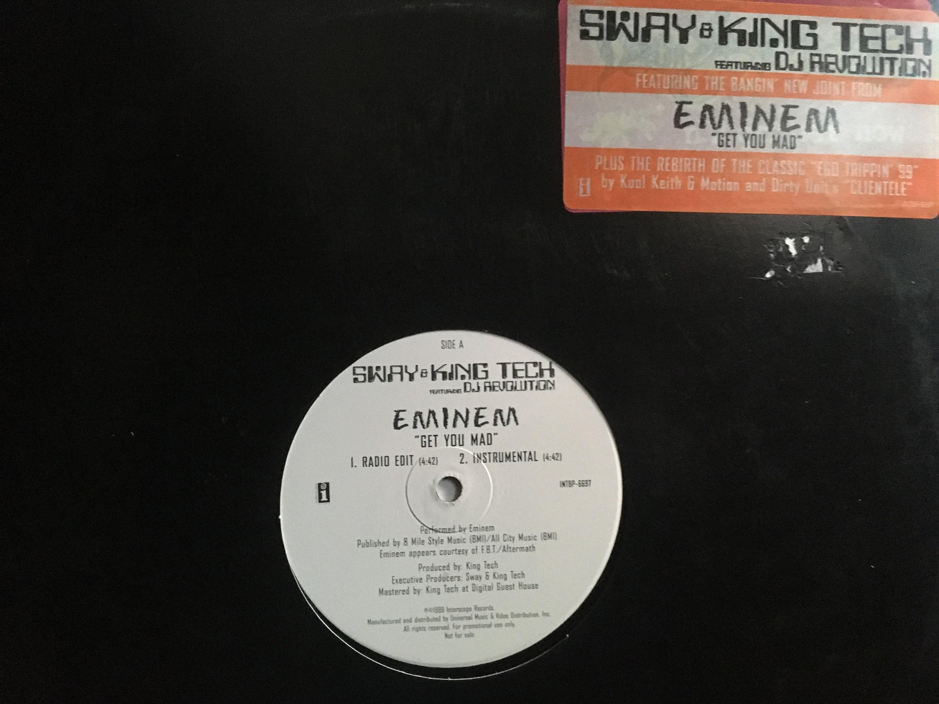 Eminem Get You Mad/ Sway and King Tech Feat DJ Revolution 12 ...