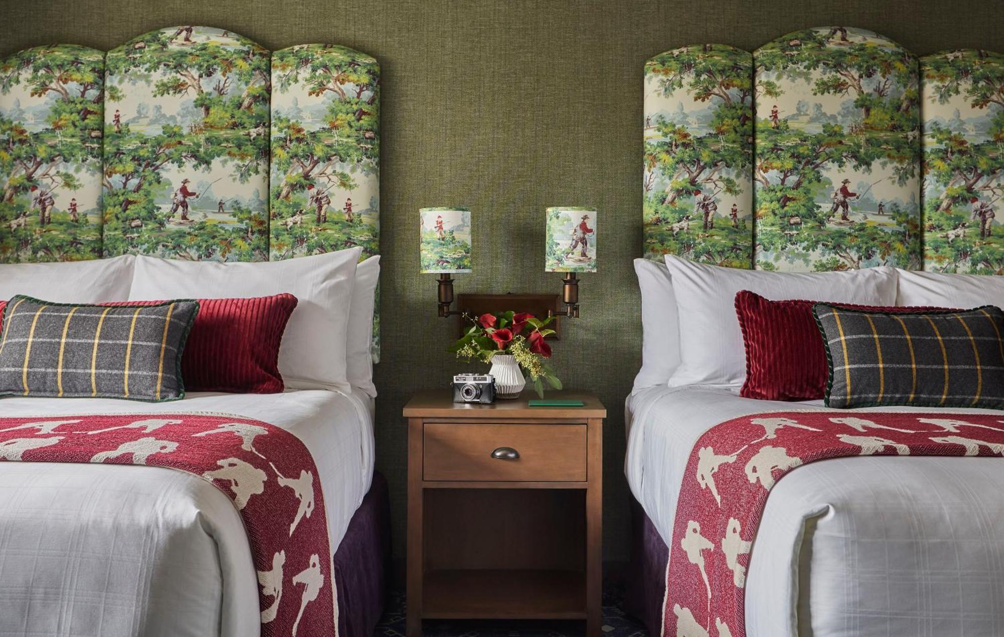 Graduate Double Room with Two Double Beds