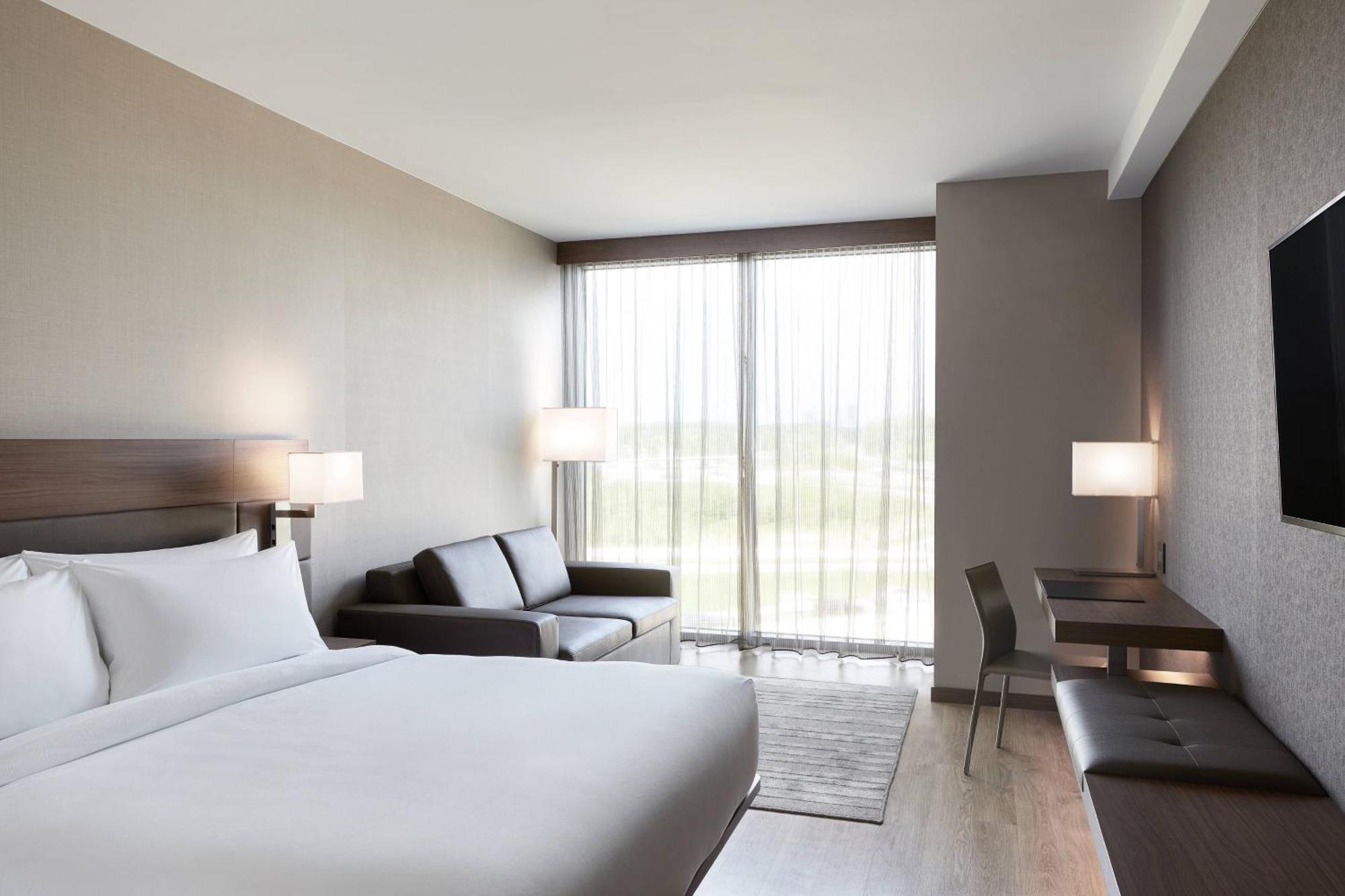King Room with City View and Sofa Bed - Hearing Accessible